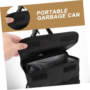 1pc Folding Car Storage Bag Multi-Functional Insulated Organizer for Drinks Snacks Portable Leakproof Tote for Cars Office Outdoors Design Lining - Image 2