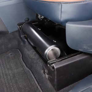 Under Seat Storage Box Organizer Tray Fit for Ford  2022 2023 2024 2025, Multi-Functional Car Umbrella Bucket, Under-Seat Consoles Organizer Box that can hold various items - Image 2